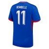 Maglia ufficiale Francia Dembele 11 Casa Euro 2024 per Uomo